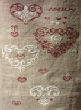 coeur brodé